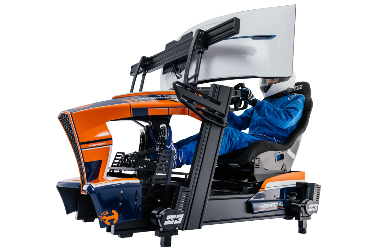 Mietbarer Full-Motion Simulator von Hybracing